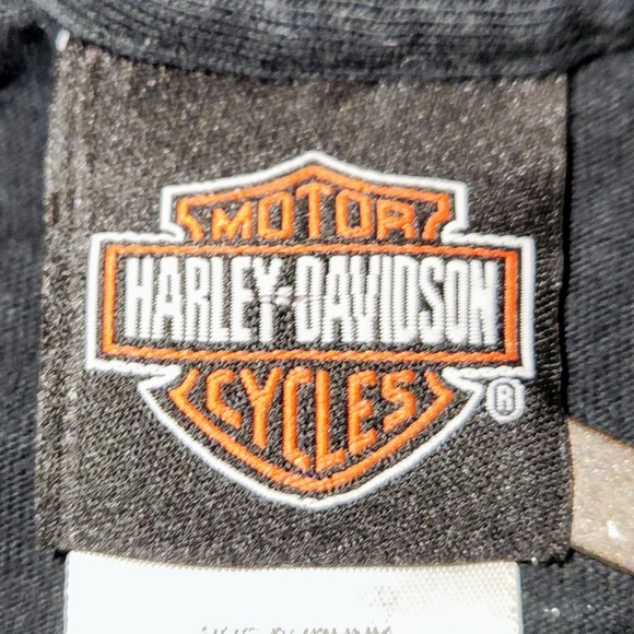 Harley Davidson T Shirt Mens XL 2004 Stone Mountain Georgia Sparks Double Sided - Picture 3 of 7